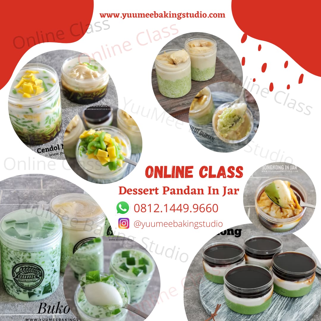 Dessert Pandan In Jar