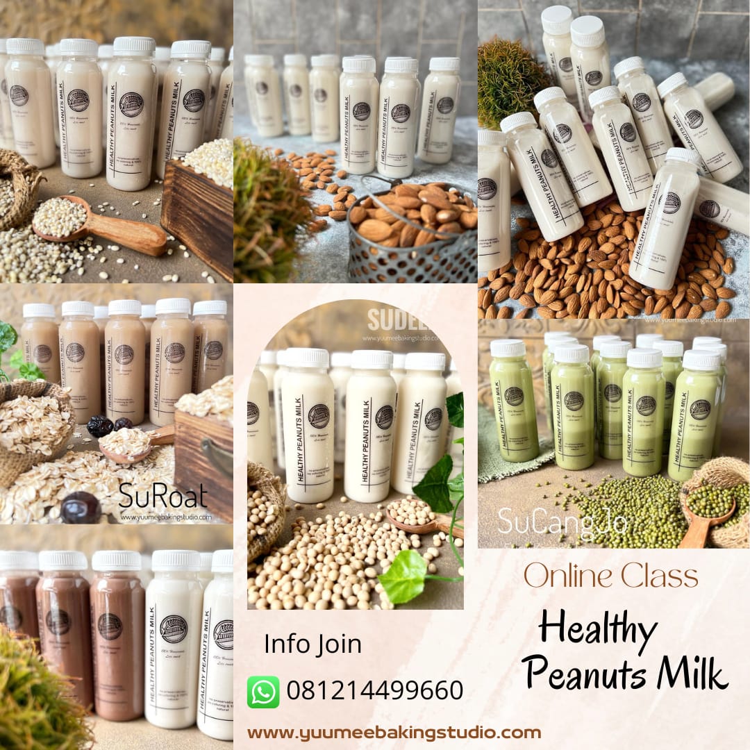 Assorted Healthy Peanuts Milk